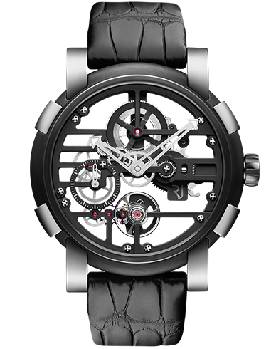 Discount Romain Jerome skylab-steel-black RJ.M.AU.030.01 watch